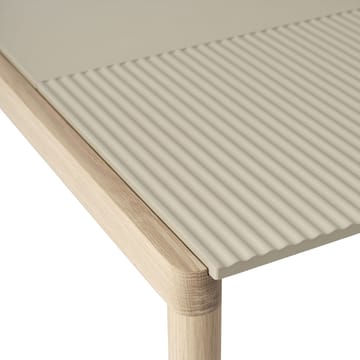 Couple 1 Plain-1 Wavy salongbord 80 x 84 x 40 cm - Sand-oak - Muuto