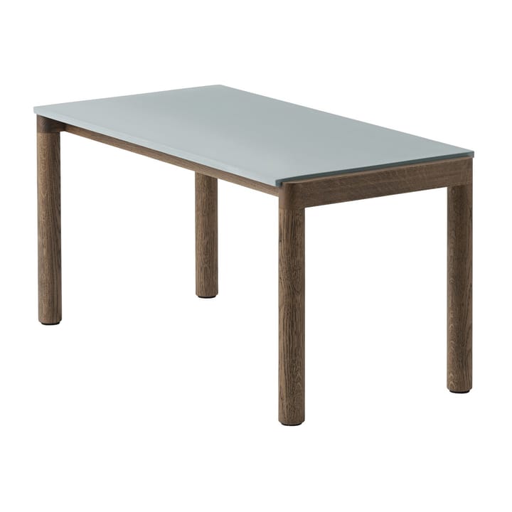 Couple 1 Plain salongbord 40 x 84 x 40 cm - Pale blue-dark oiled oak - Muuto