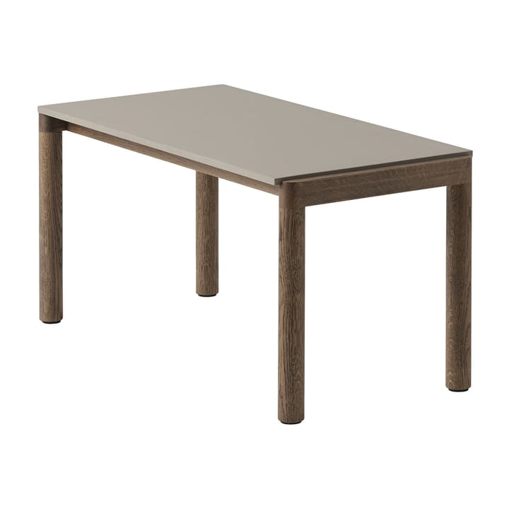 Couple 1 Plain salongbord 40 x 84 x 40 cm - Taupe-dark oiled oak - Muuto