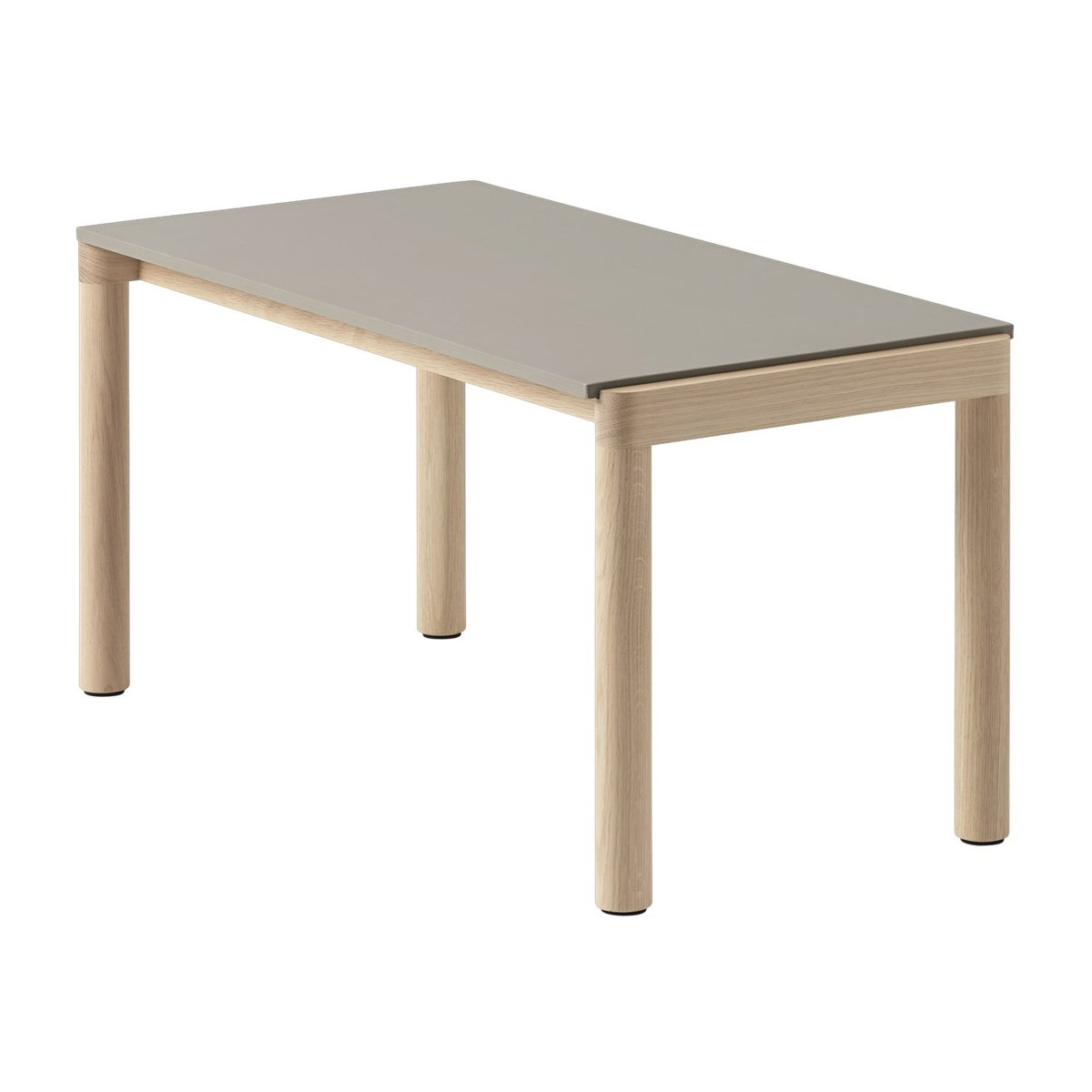 Bilde av Muuto Couple 1 Plain salongbord 40 x 84 x 40 cm Taupe-oak