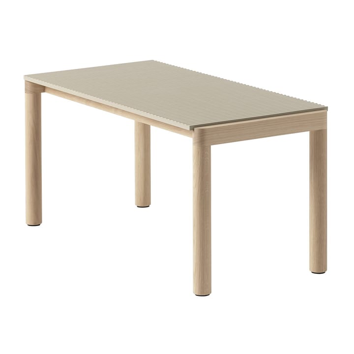 Couple 1 Wavy salongbord 40 x 84 x 40 cm - Sand-oak - Muuto