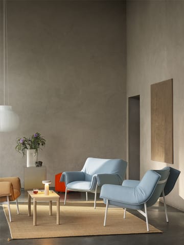 Couple 1 Wavy salongbord 40 x 84 x 40 cm - Sand-oak - Muuto
