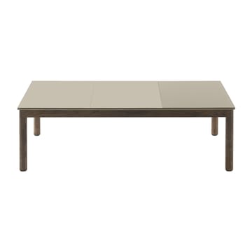 Couple 2 Plain-1 Wavy salongbord 120 x 84 x 35 cm - Sand-dark oiled oak - Muuto