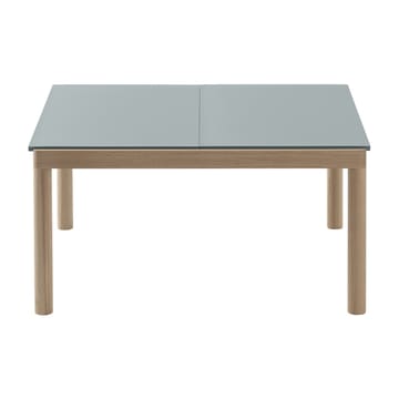Couple 2 Plain salongbord 80 x 84 x 40 cm - Pale blue-oak - Muuto