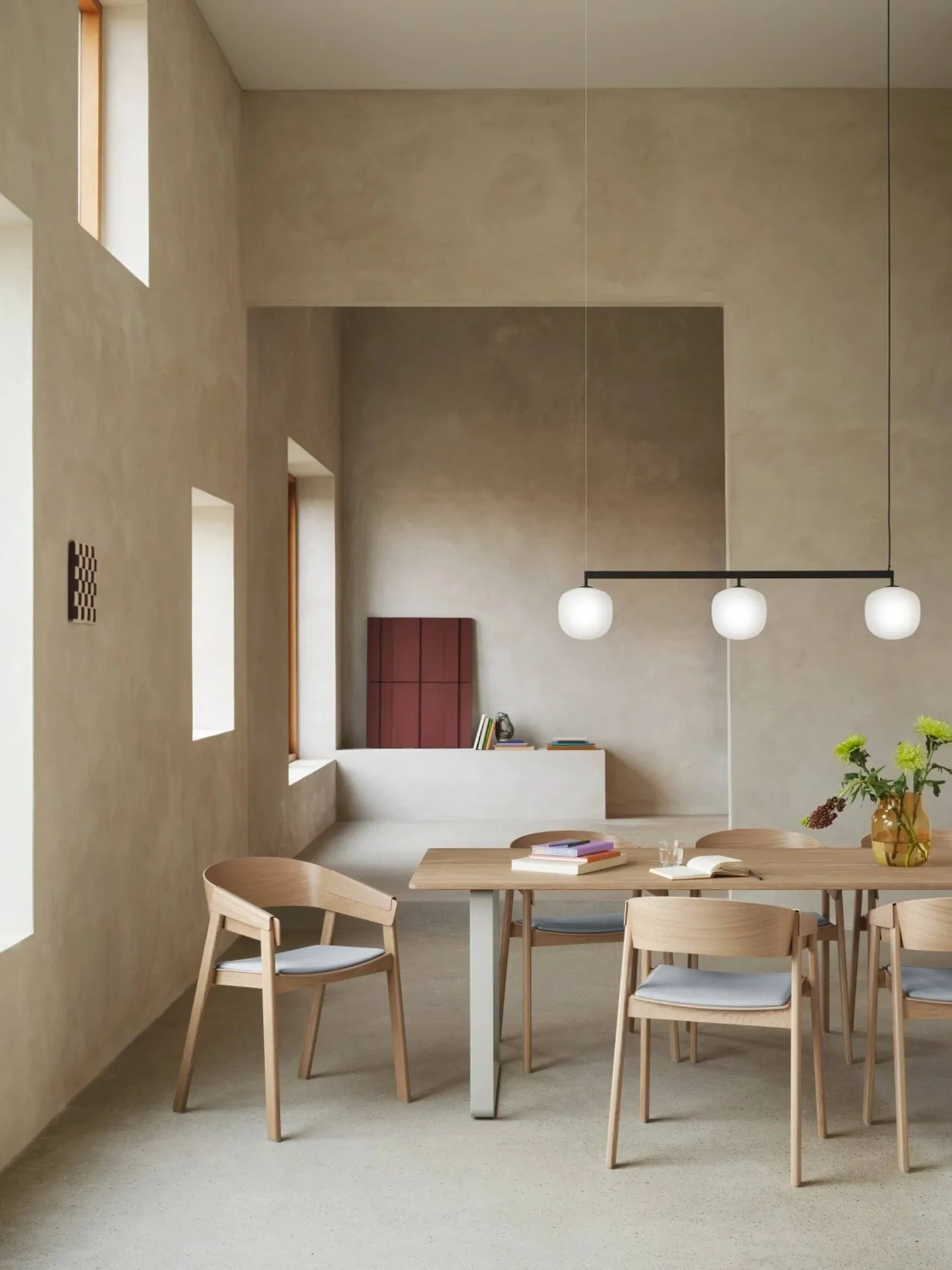 Cover armchair karmstol, eik Muuto