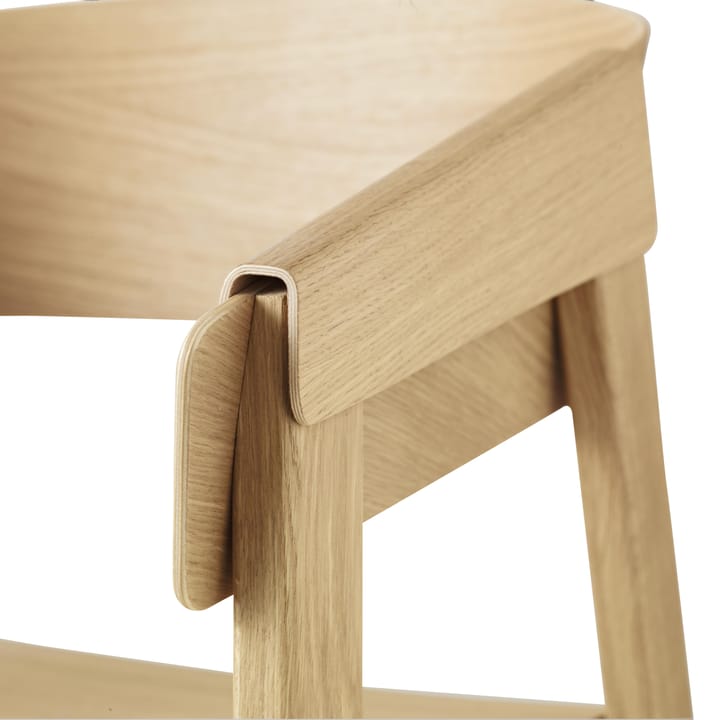 Cover armchair karmstol - eik - Muuto