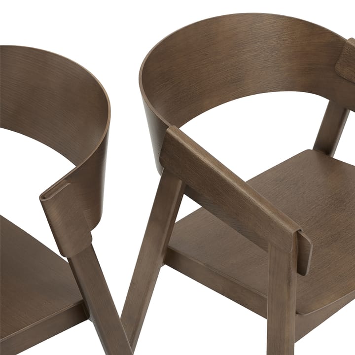 Cover armchair karmstol - Stained dark brown - Muuto