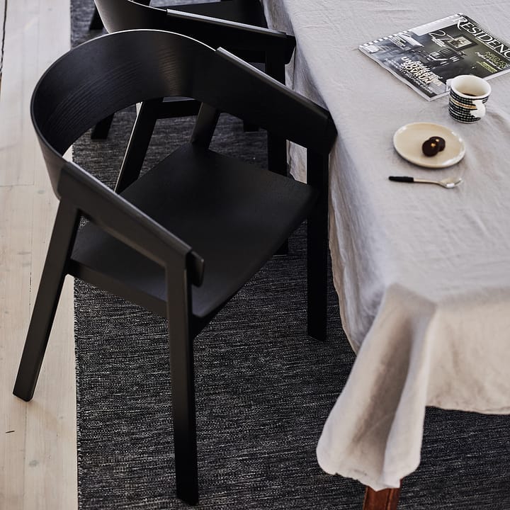Cover armchair karmstol - svart - Muuto