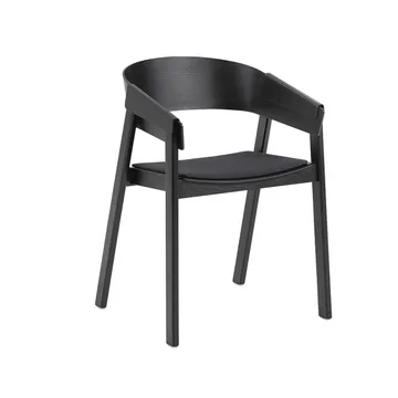 Cover karmstol trukket sete - Remix 183-black - Muuto