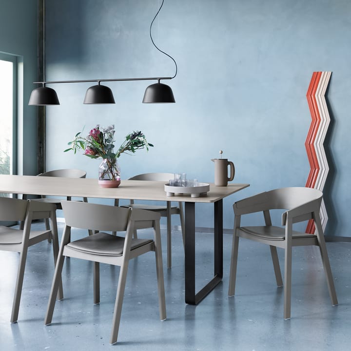 Cover karmstol trukket sete, Remix 252-oak Muuto