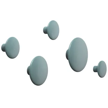 Dots klesknagg petroleum 1-pack - liten - Muuto
