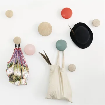 Dots klesknagg petroleum 1-pack - liten - Muuto
