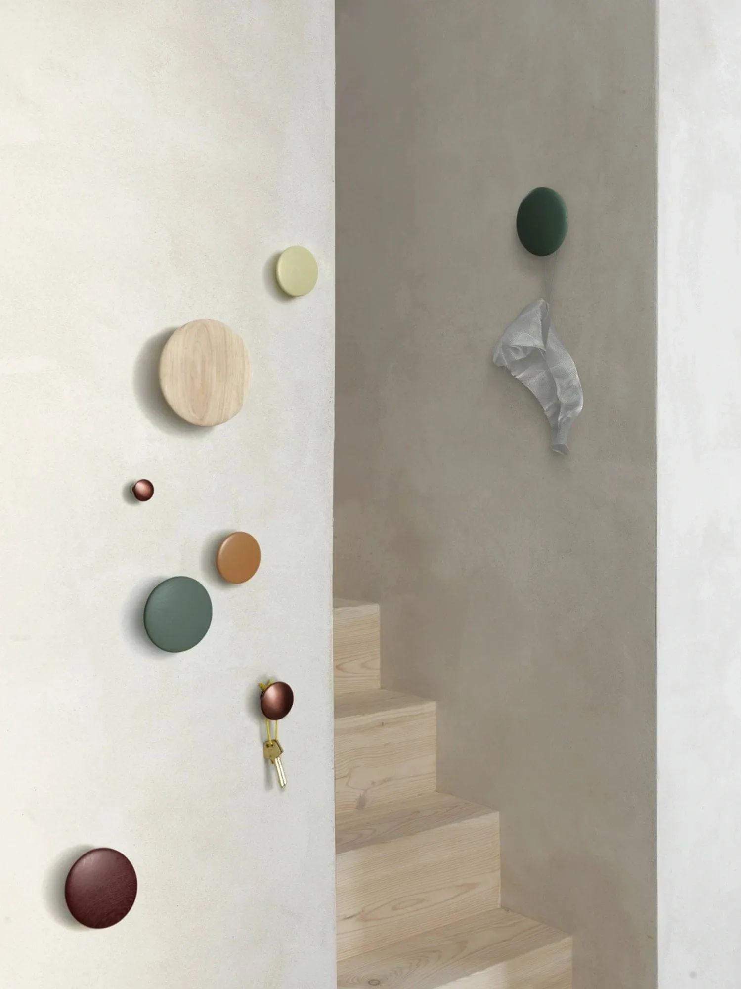 Dots klesknagger - 1 pack, Ø13 cm Muuto