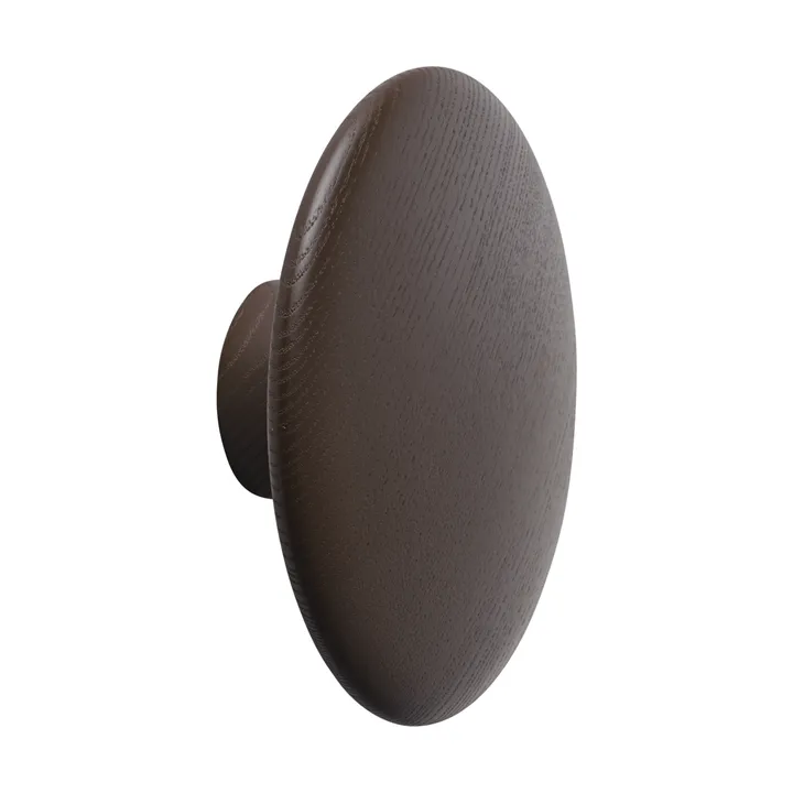 Dots Wood knagg - Brun rød, Ø13 cm - Muuto