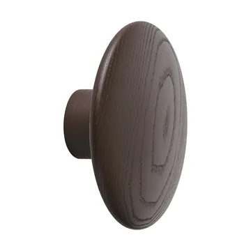 Dots Wood knagg - Brun rød, Ø9 cm - Muuto