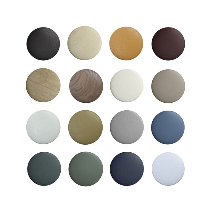 Dots wood krok light blue, Ø 6,5 cm Muuto
