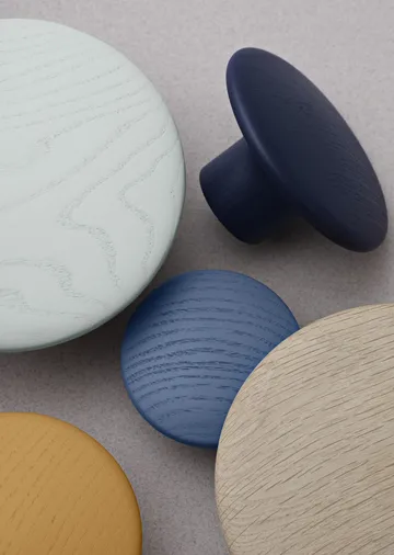 Dots wood krok sage green - Ø 6,5 cm - Muuto