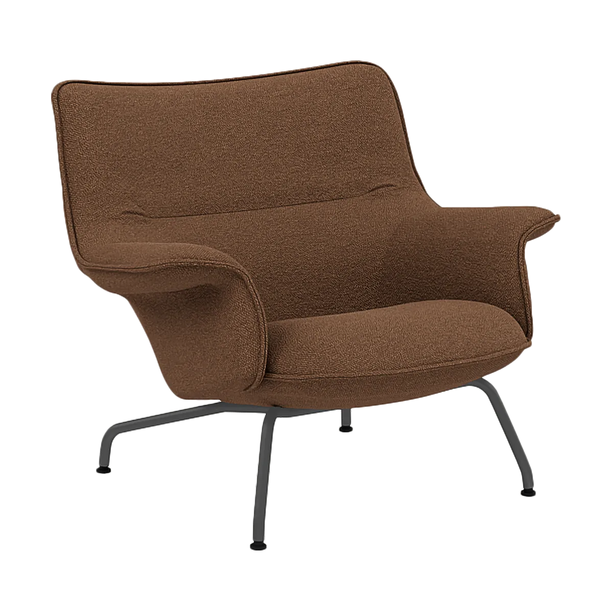 Doze lenestol lav, Hearth 4-anthracite/black Muuto