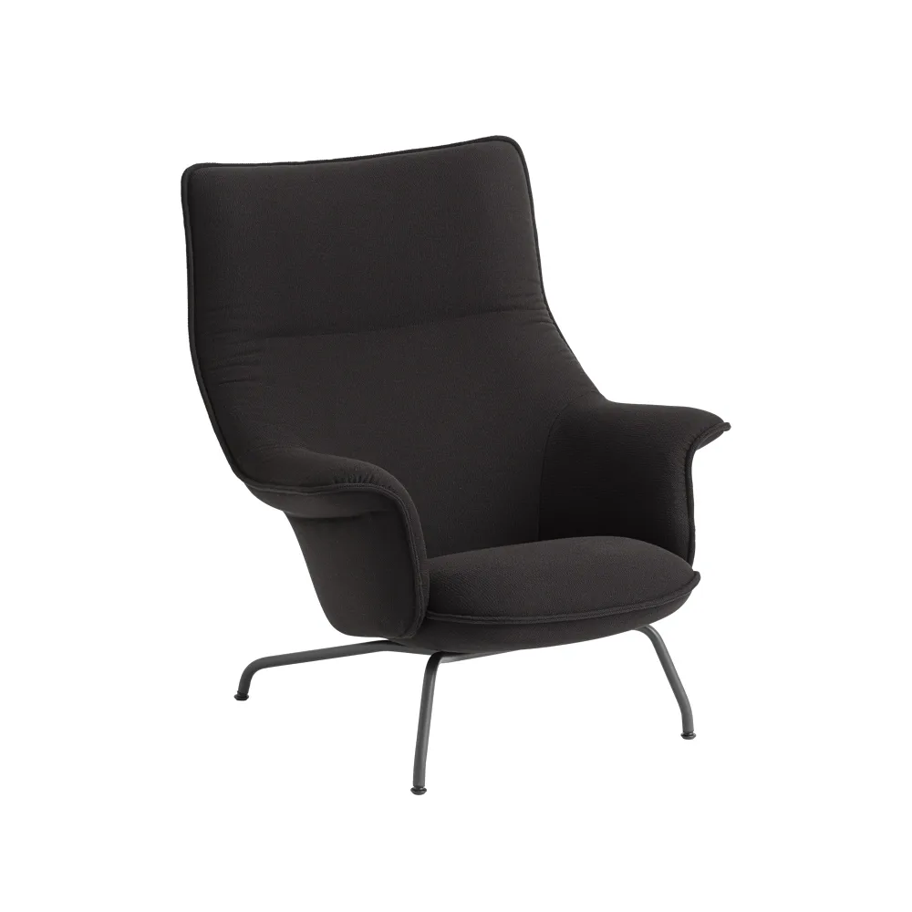 Doze lenestol, Ocean 3-Anthracite black Muuto