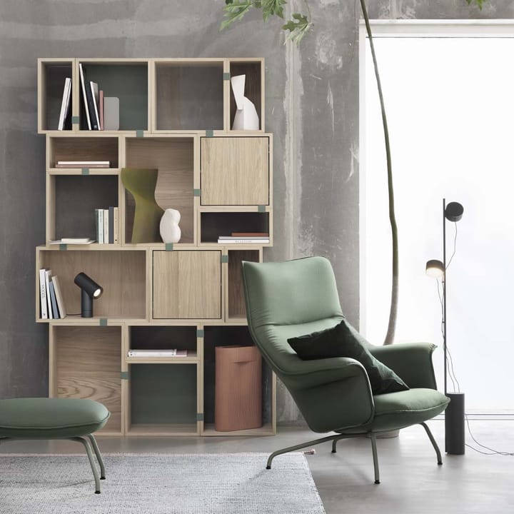 Doze lenestol, Ocean 3-Anthracite black Muuto