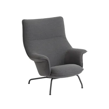 Doze lenestol - Ocean 80-Anthracite black  - Muuto