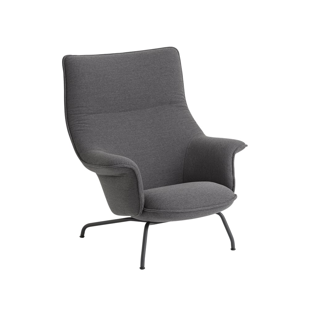 Bilde av Muuto Doze lenestol Ocean 80-Anthracite black
