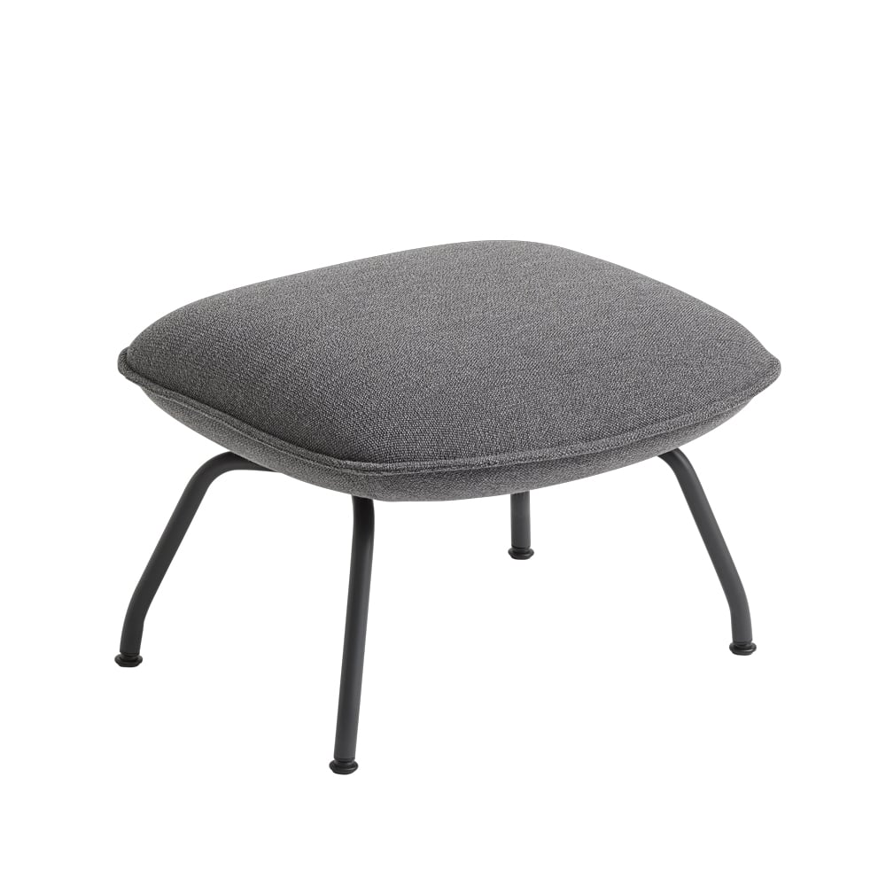 Bilde av Muuto Doze ottoman Ocean 80-Anthracite black