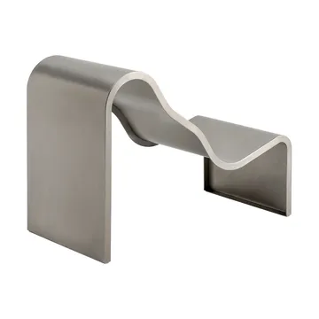 Dream View benk - Børstet stål, 60 cm - Muuto