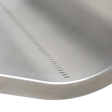 Dream View benk - Børstet stål, 60 cm - Muuto