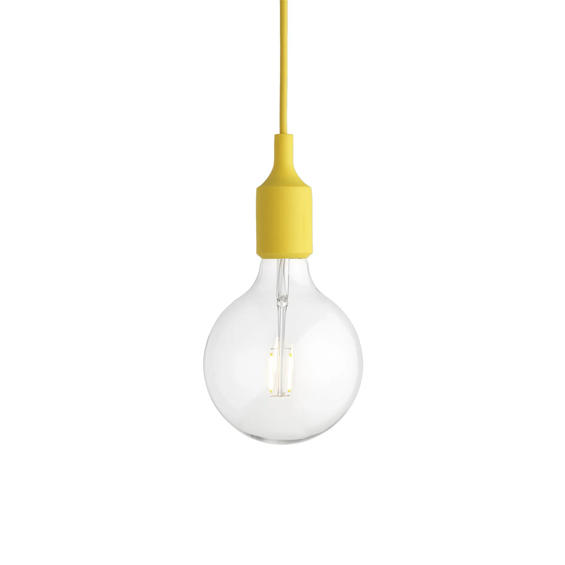 E 27 lampe, gul Muuto