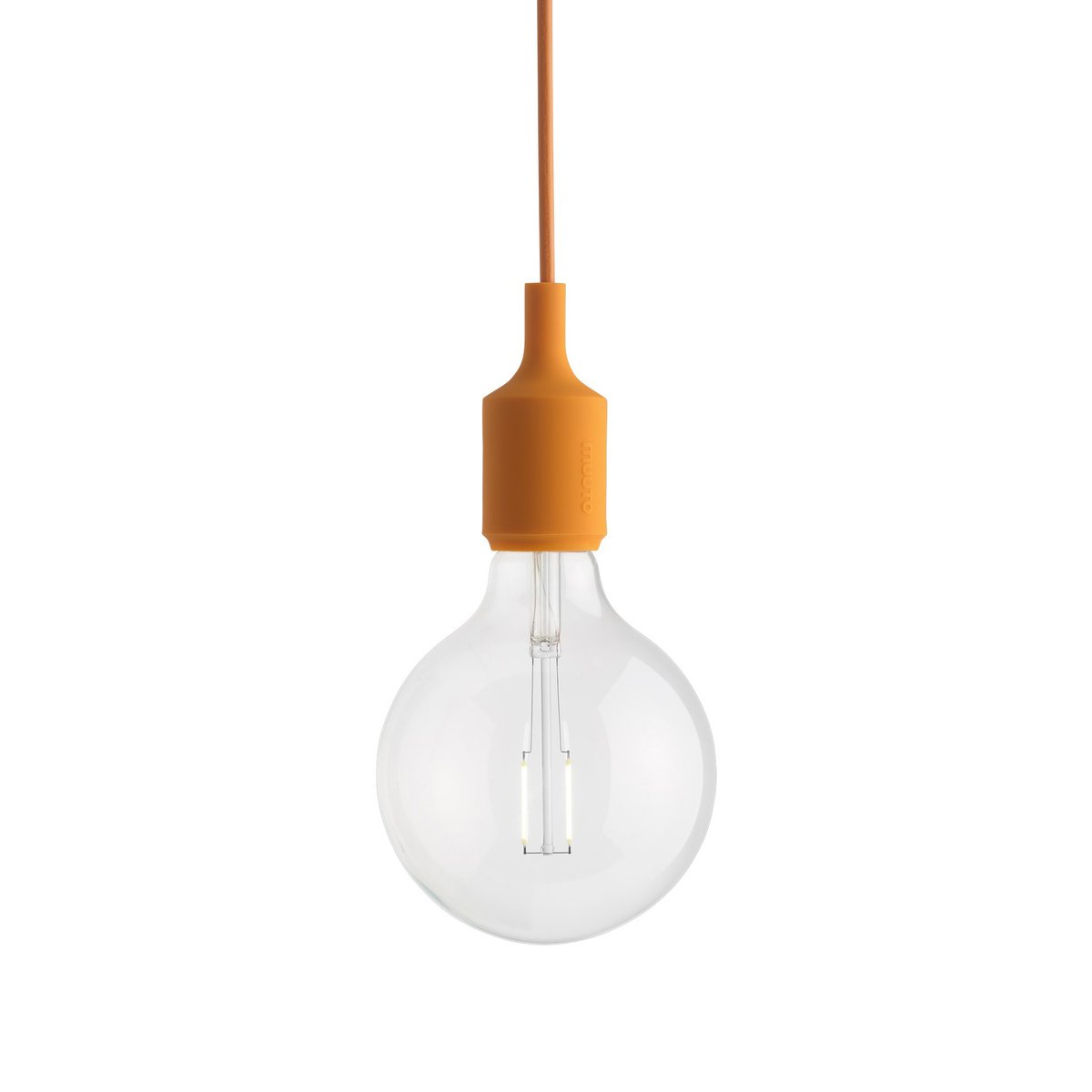 Bilde av Muuto E27 pendel Light orange