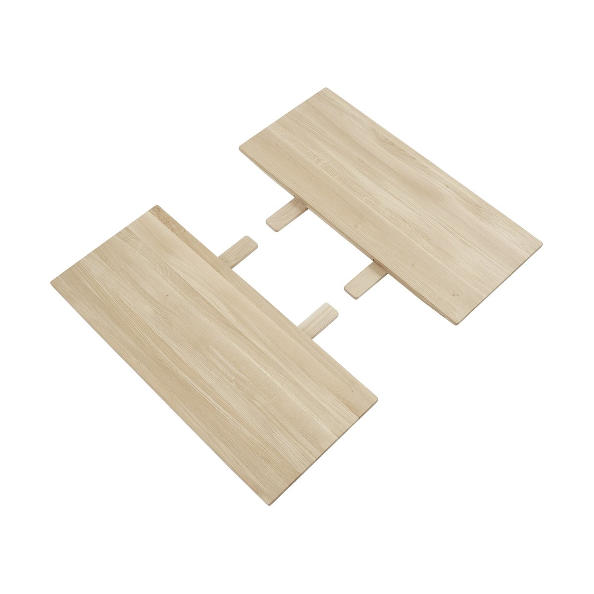 Bilde av Muuto Earnest Extendable ileggsplate sett med 2 stk Oiled oak
