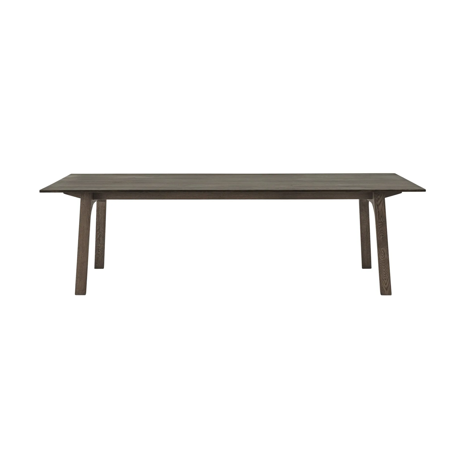 Earnest Extendable spisebord 260x100 cm, Dark oiled oak Muuto