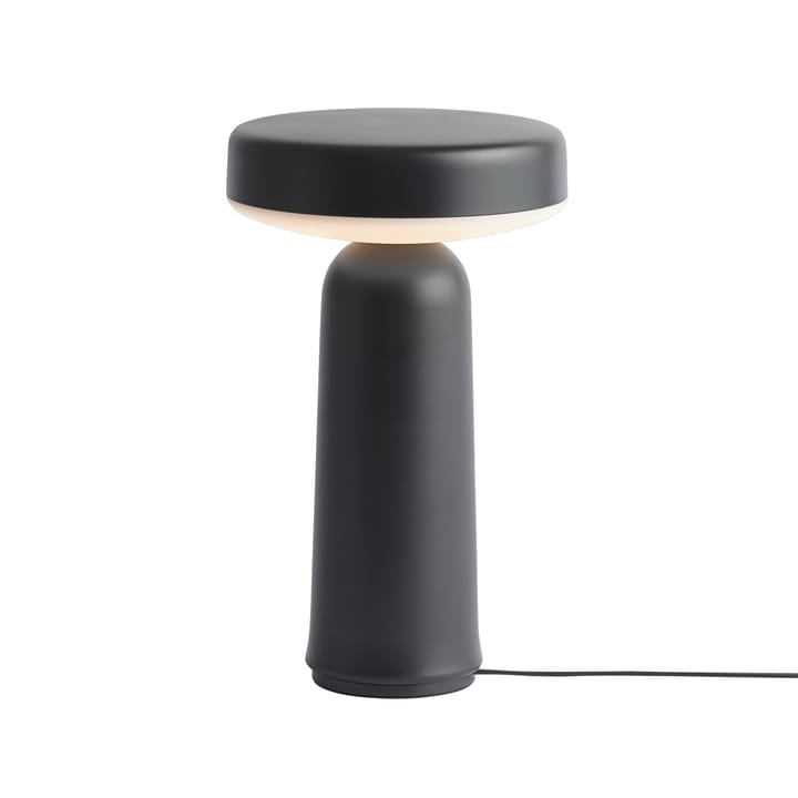 Ease portabel bordlampe 21,5 cm - Svart - Muuto