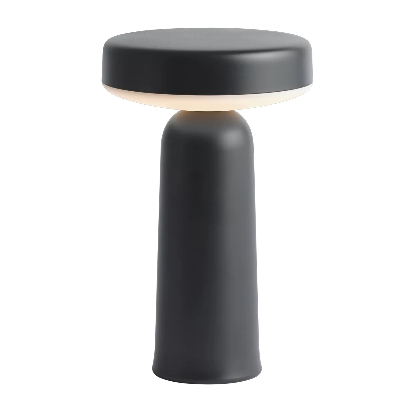 Ease portabel bordlampe 21,5 cm, Svart Muuto