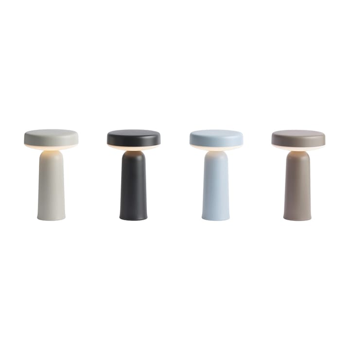 Ease portabel bordlampe 21,5 cm, Svart Muuto