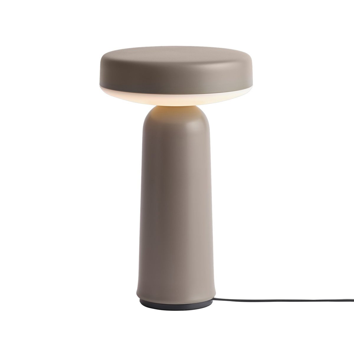 Bilde av Muuto Ease portabel bordlampe 215 cm Taupe