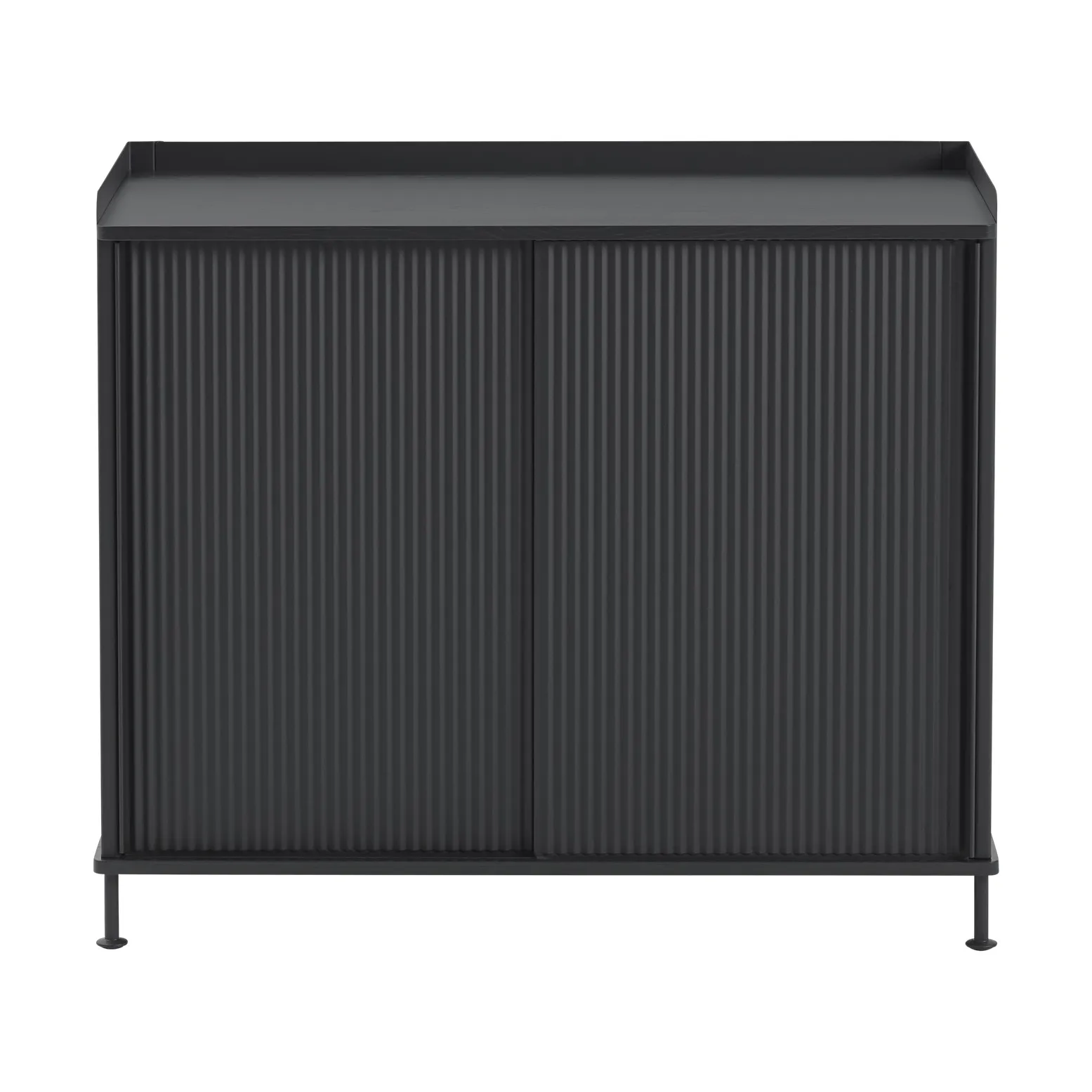 Enfold Sideboard 100x45x85 cm, Black-anthracite black Muuto