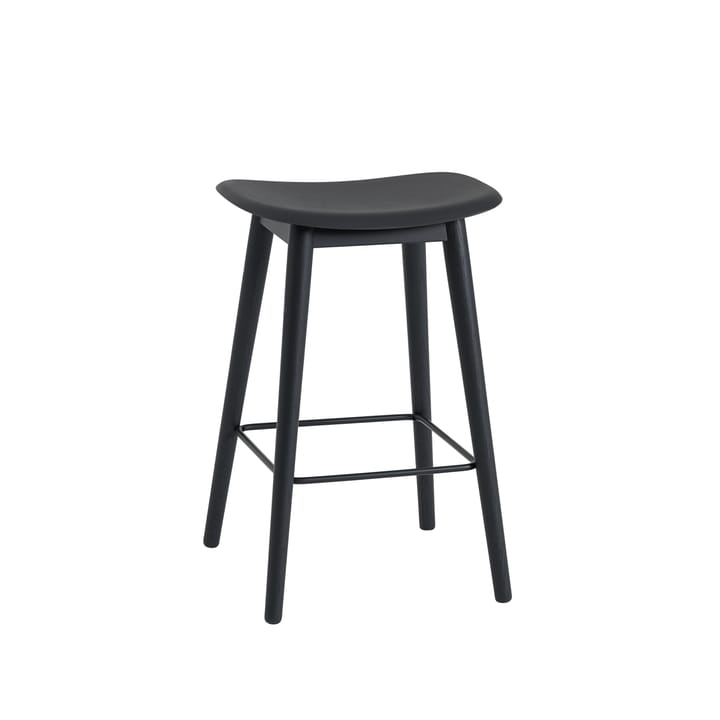 Fiber counter stool 65 cm - black, sorte ben - Muuto
