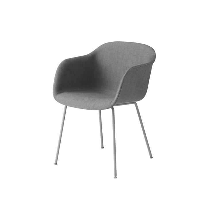 Fiber karmstol tube base - Remix 133-Grey - Muuto