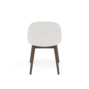 Fiber Side Chair stol med trebein - Hallingdal nr110-stained dark brown - Muuto