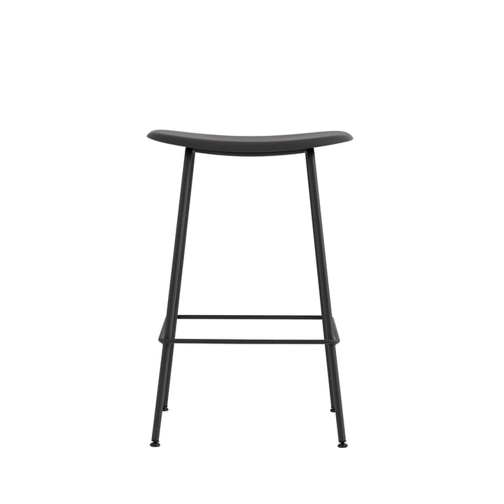 Fiber Tube barstol 65 cm, svart Muuto