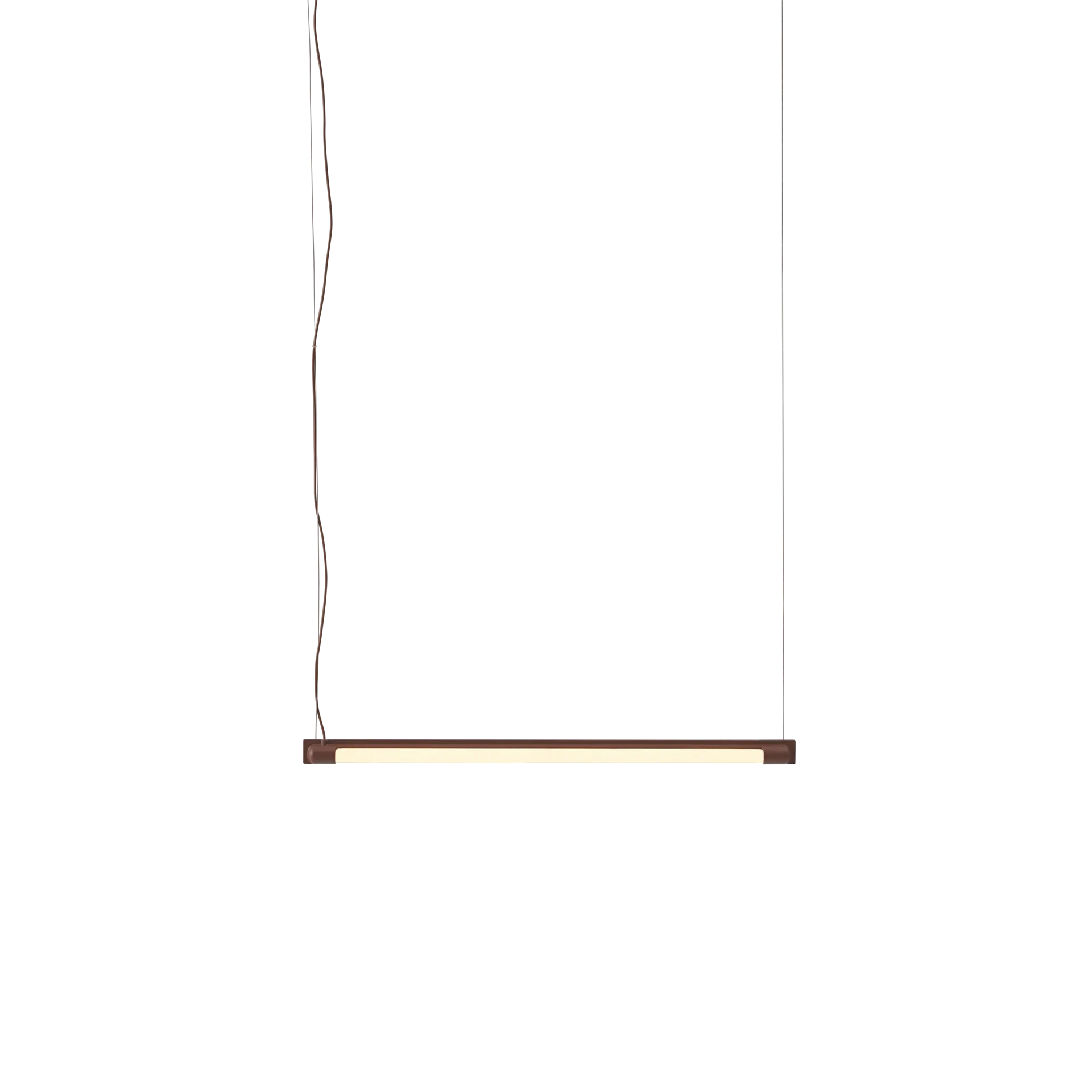 Fine Suspension Lamp 60 cm, Deep Red Muuto