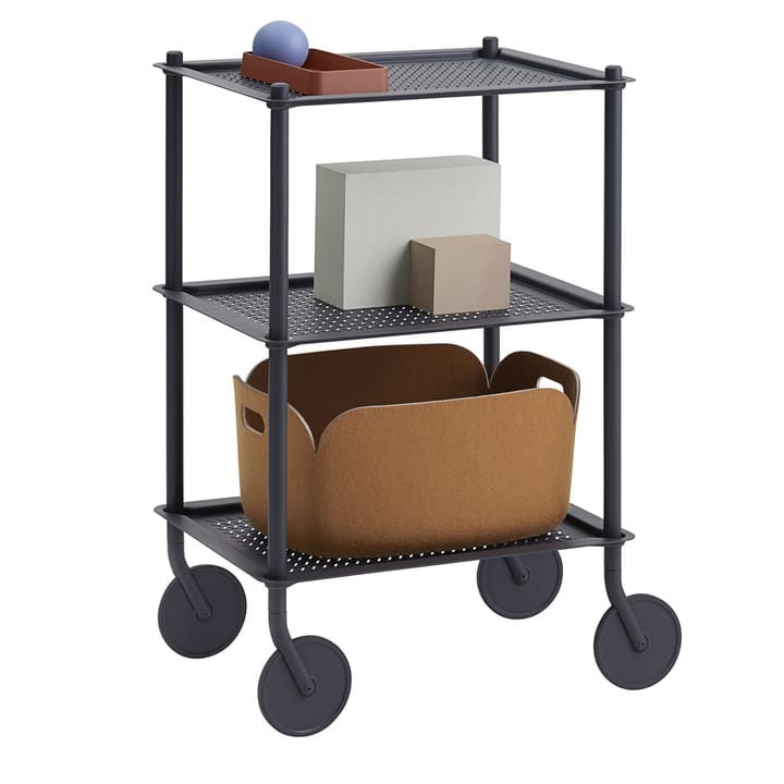 Flow 3-layer vogn 90 cm, Blå-grå Muuto
