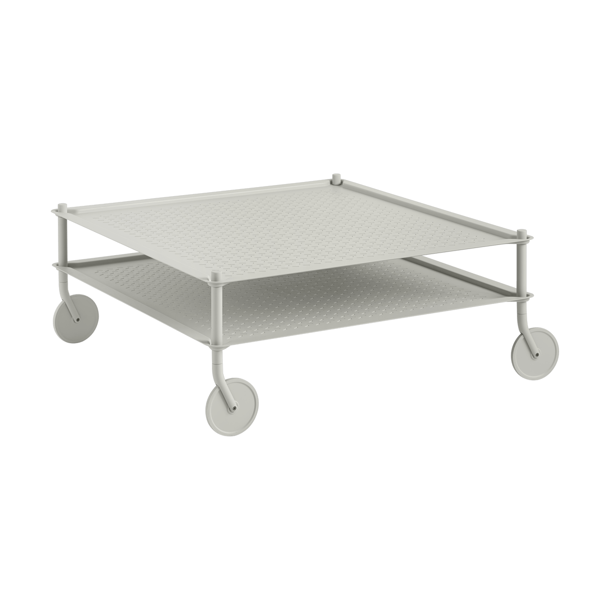Flow salongbord 95x95 cm Grey