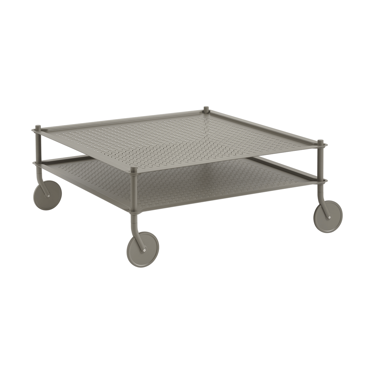 Muuto Flow salongbord 95x95 cm Taupe