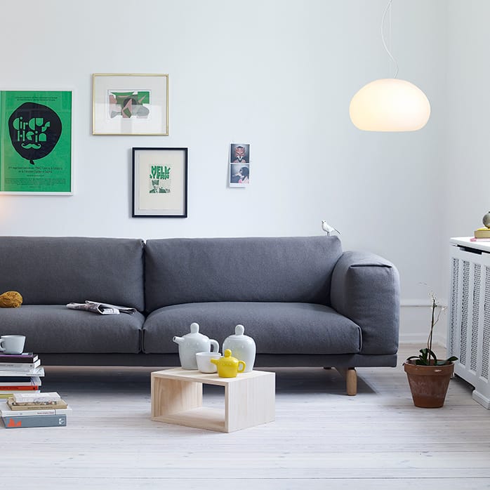 Fluid taklampe, liten Muuto