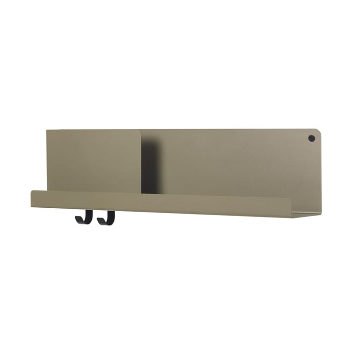 Folded hylle medium - olive - Muuto