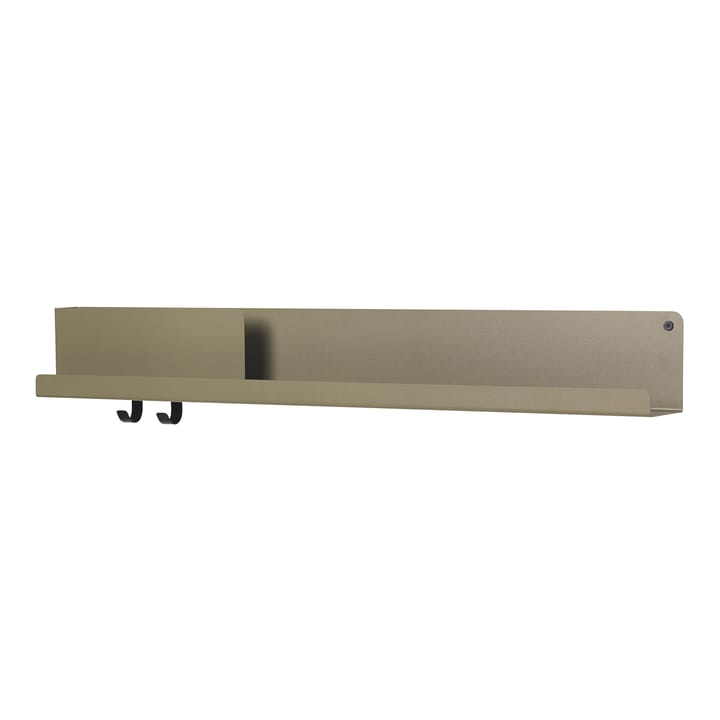 Folded hylle stor - olive - Muuto