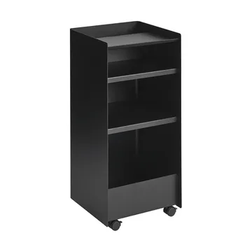 Folded Trolley tralle åpen - Black, 37,4x38,7x37,2 cm - Muuto